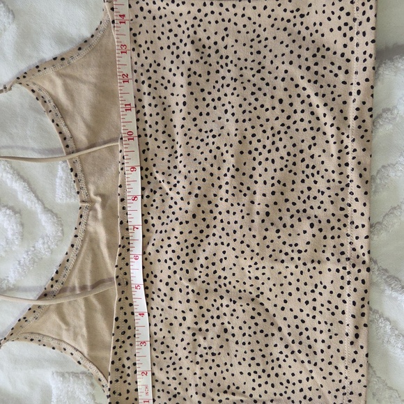 Abercrombie Polka Dot Spaghetti Strap Crop Top - Picture 5 of 6